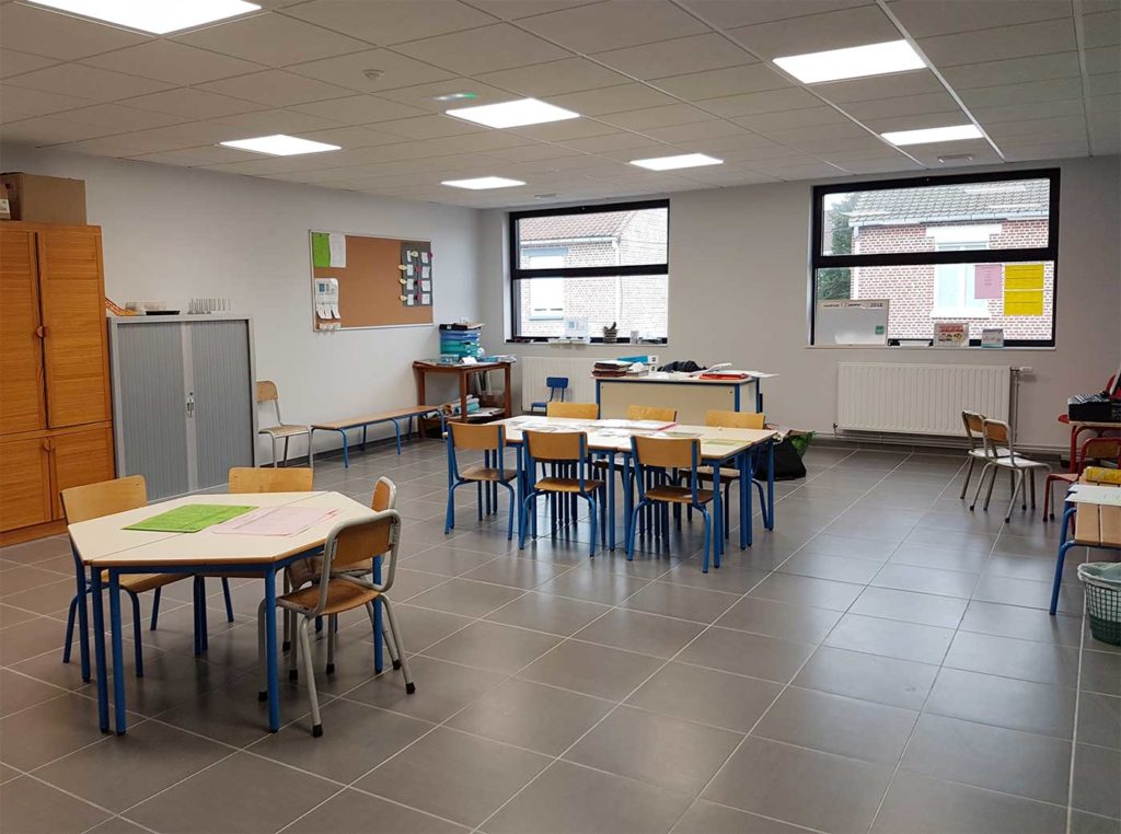 Inauguration de l’école Sainte Lucie le 25 mai 2018 Cotec
